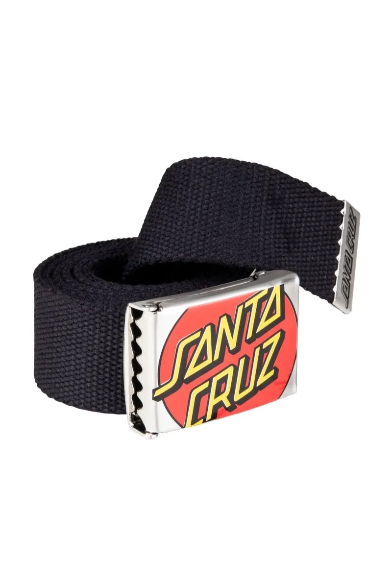 SANTA CRUZ Ζώνες Crop Dot Belt - Μαύρο-SCA-BEL-0112-BLACK