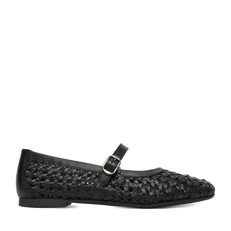 Μπαλαρίνες U.S. Polo Assn. EO-LARISA001W/6L1 Μαύρο