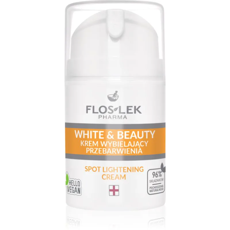 FlosLek Pharma White & Beauty κρέμα κατά των στιγμάτων 50 ml