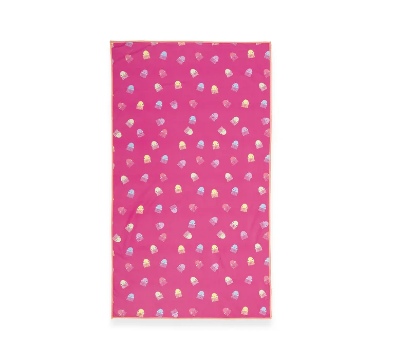 Παιδική Πετσέτα Θαλάσσης Nef-Nef Jelly Team Fuchsia 70x120