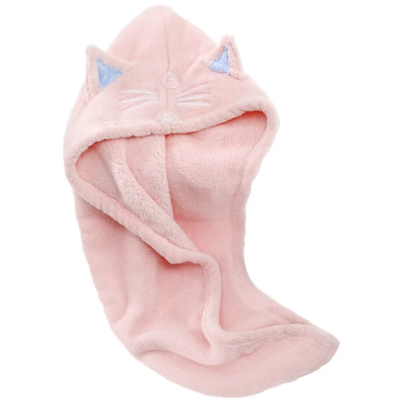 Deni Carte - cute hair turban with cat ears, pink