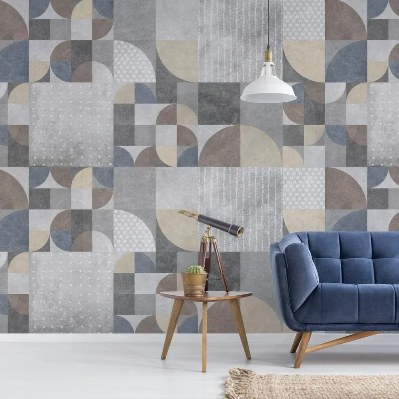Αυτοκόλλητη Ταπετσαρία τοίχου PASTEL GEOMETRIC