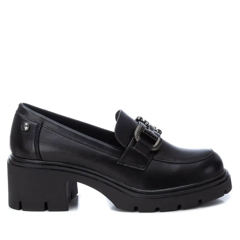 Γυναικεία Xti Γυναικεία Loafers με Τακούνι 143105 Vegan ΜΑΥΡΟ