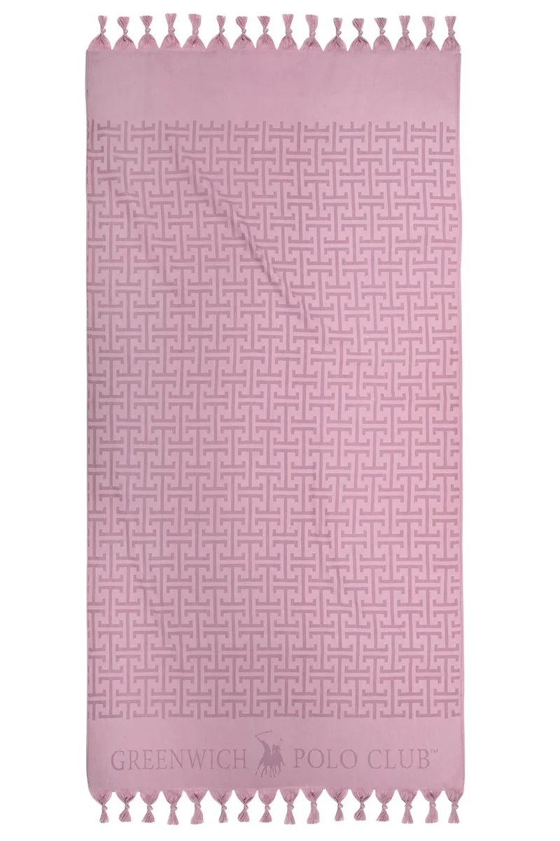 Greenwich Polo Club unisex πετσέτα θαλάσσης 90 x 170 cm "4058" - 267901704058 Ροζ