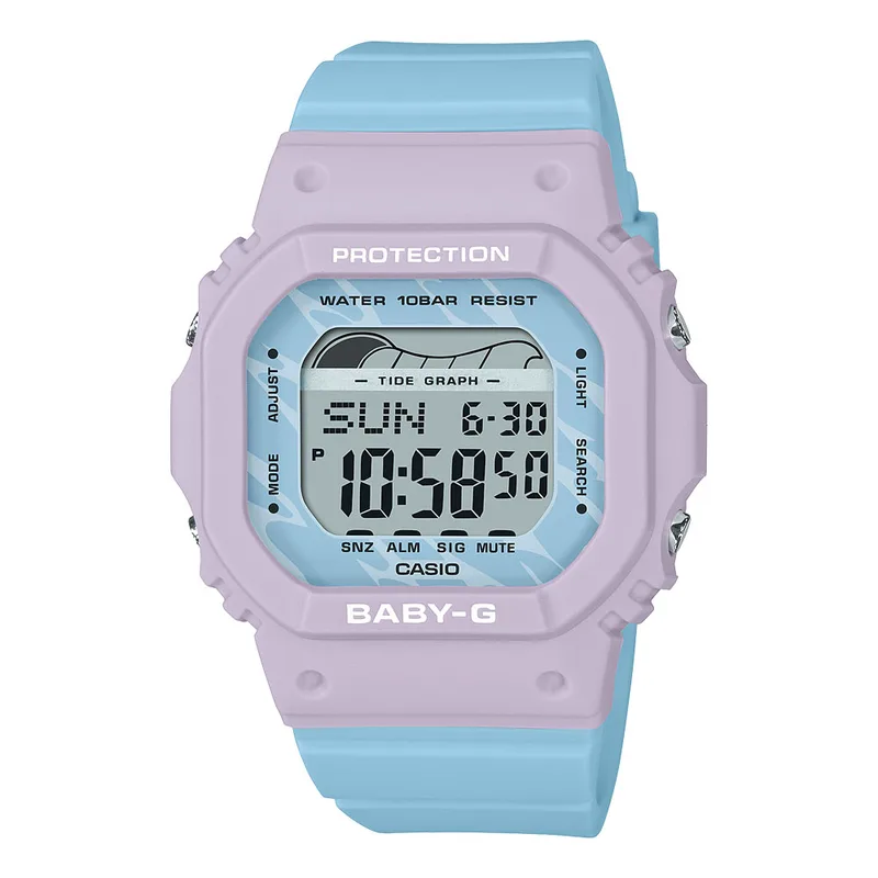 CASIO Baby-G Light Blue Rubber Strap BLX-565-2ER