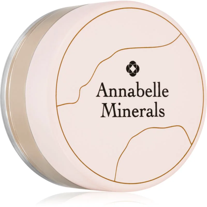 Annabelle Minerals Coverage Mineral Foundation μεταλλικό μεικ απ πούδρας για τέλεια εμφάνιση απόχρωση Natural Fairest 4 γρ