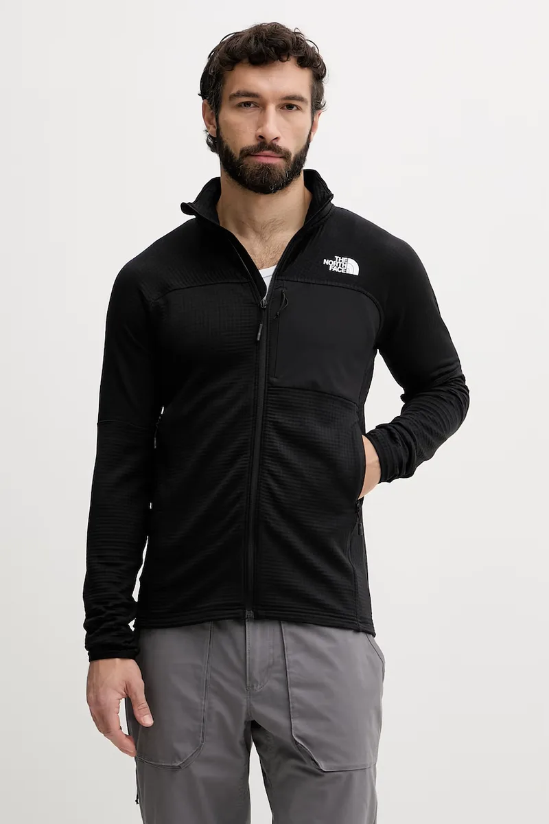 The North Face μπλούζα με κουμπιά Ανδρική Powergrid stormgap