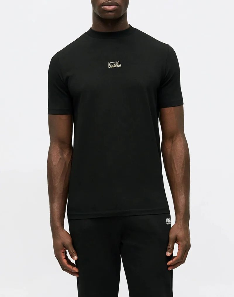 KARL LAGERFELD T-SHIRT CREWNECK 755034-561235-990 Black