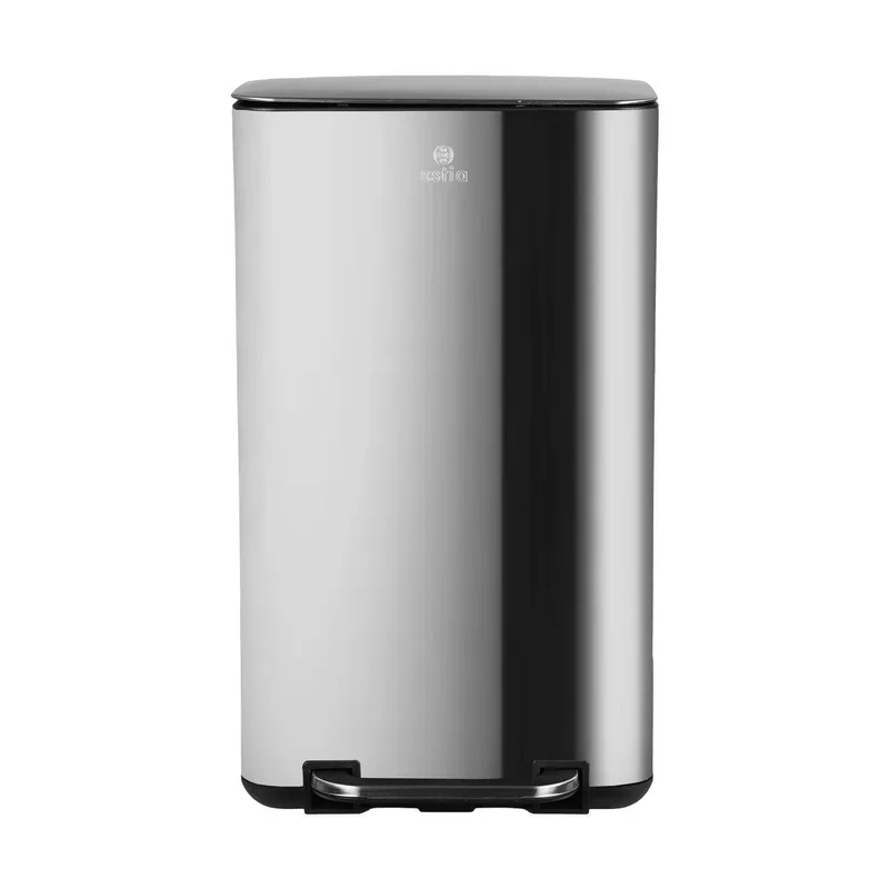 Estia Κάδος Απορριμμάτων Cubic Soft Close 30Lt Ινοξ