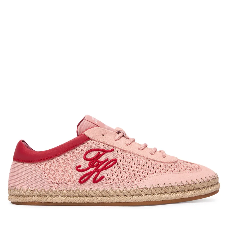 Εσπαντρίγιες Tommy Hilfiger Th Heritage Rope Sneaker FW0FW09406 Ροζ