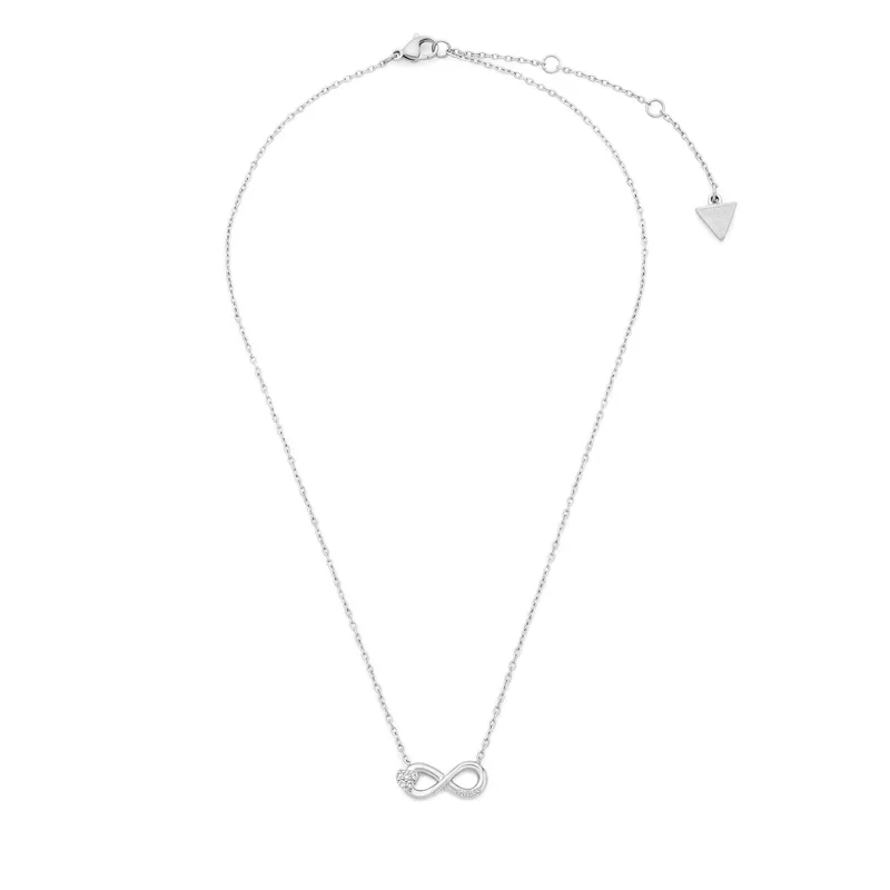 Κολιέ Guess JUBN06 047JW Ασημί