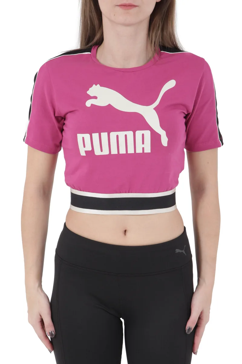 Μπλούζα Κοντομάνικη Puma Revolt Cropped Tee 578337-26 Γυναικείο