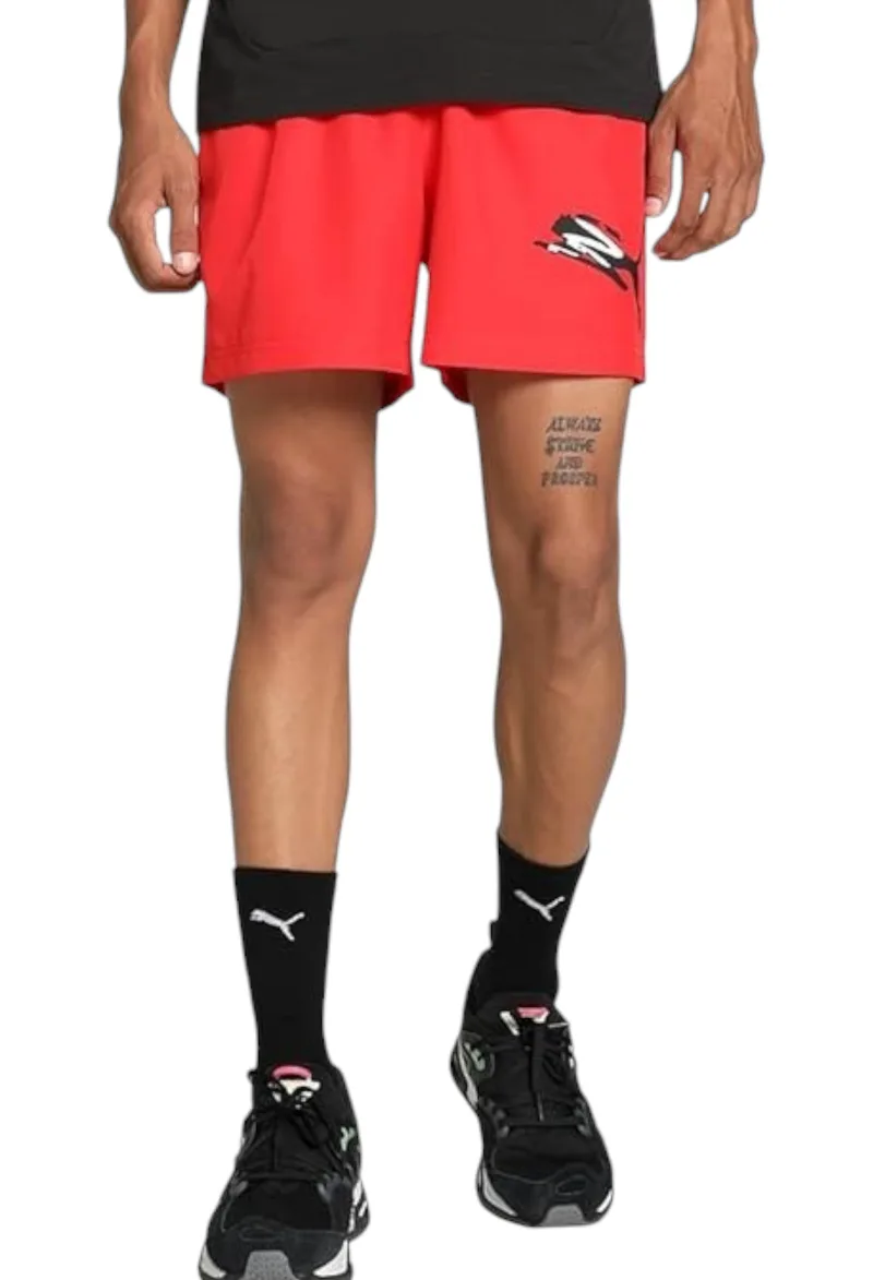 Σορτς Puma Ess+ Logo Lab Cat Woven 5'' 678991-11 Ανδρικό