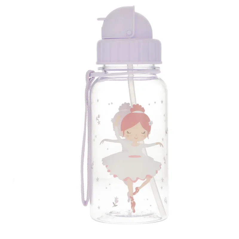 Παγούρι 500ml Με Καλαμάκι Tutete Ballet 61-79435