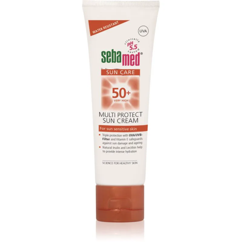 Sebamed Sun Care Multi Protect αντηλιακό γαλάκτωμα SPF 50+ 75 ml