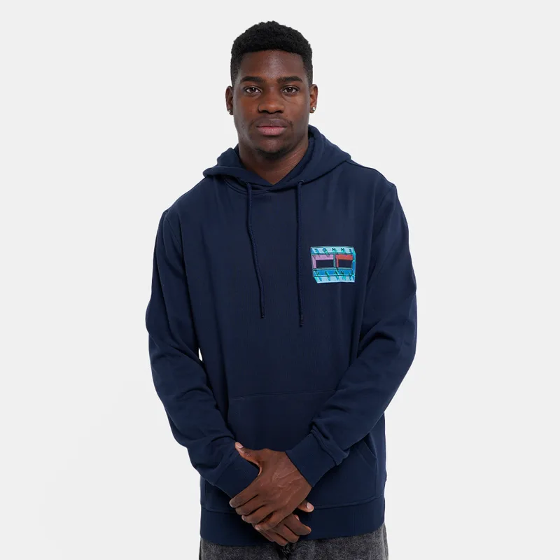 Tommy Jeans Dna Flag Play Ανδρική Μπλούζα με Κουκούλα (9000250324_75502)