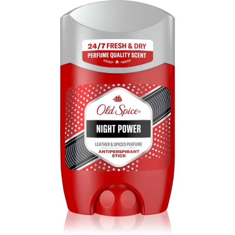 Old Spice Night Power στερεό αντιιδρωτικό για άντρες 50 ml