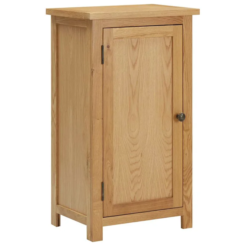 vidaXL Ντουλάπι 45 x 32 x 85 εκ. από Μασίφ Ξύλο Δρυός