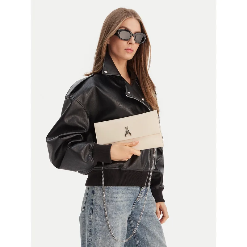 Τσάντα Patrizia Pepe CB5460/L011 Εκρού