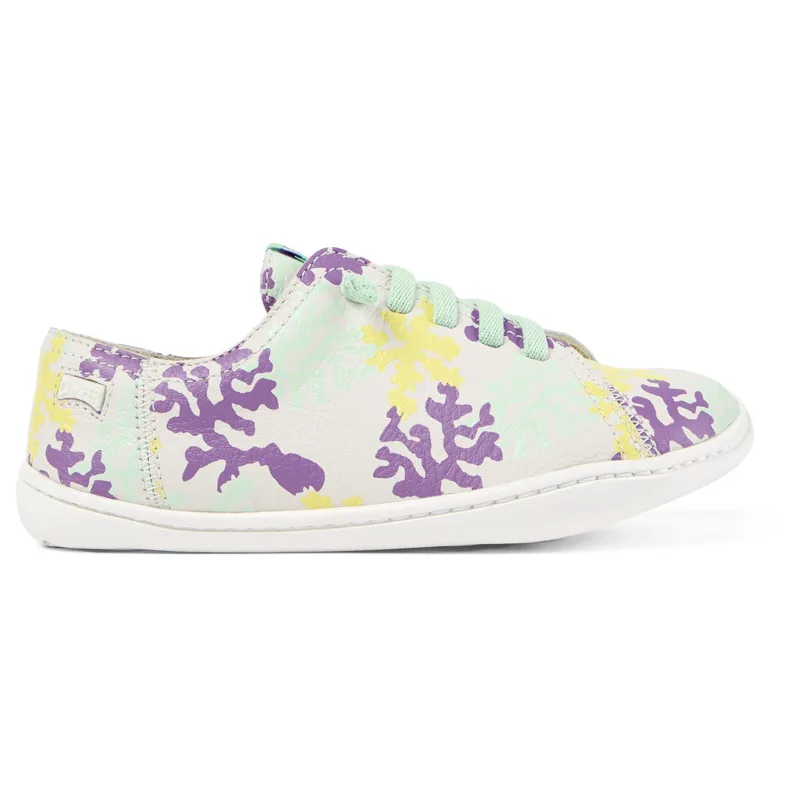 CAMPER Twins - Smart casual παπουτσια Για Κορίτσια - Λευκό,Μοβ,Μπλε, Μέγεθος 28, Smooth leather