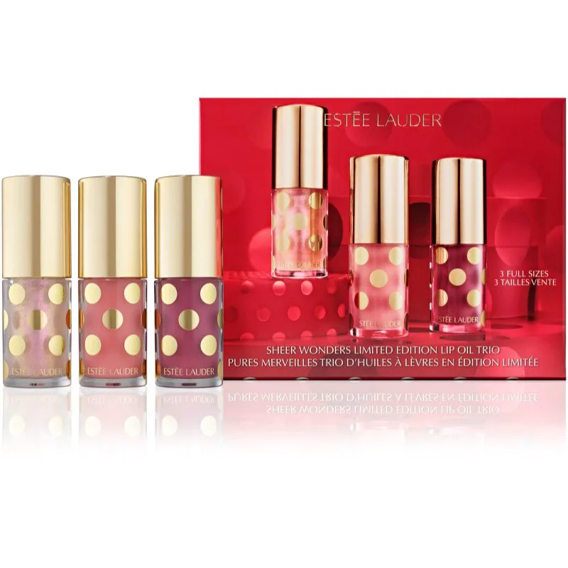 Estée Lauder Holiday Lip Oil Set σετ δώρου για τα χείλη Περιορισμένη έκδοση