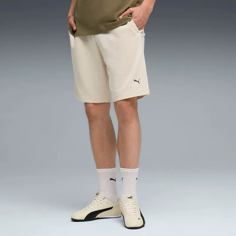 PUMA ESSENTIALS 2 COLOR NO. 1 LOGO 10" SHORTS ΜΠΕΖ
