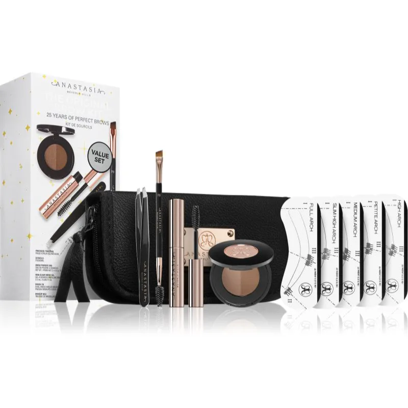Anastasia Beverly Hills OG Brow Kit σετ δώρου απόχρωση Soft Brown