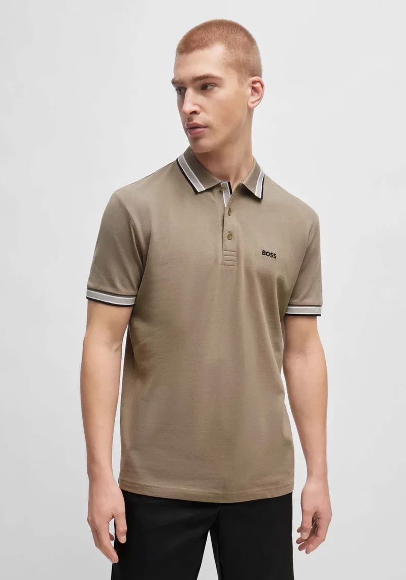 BOSS Polo Μπλούζα της σειράς Paddy - 50469055 334 Light Pastel Green