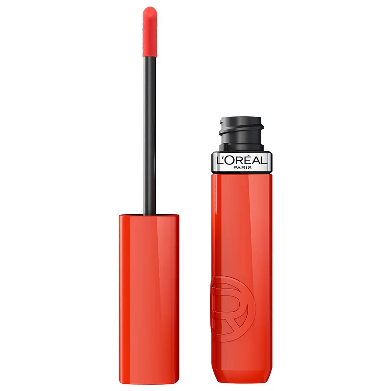 L'Oreal Paris Infaillible Laque Resitance Liquid Lipstick Υγρό Λαμπερό Κραγιόν για Έντονο Χρώμα Μακράς Διάρκειας 4.3ml - 601 Worth It