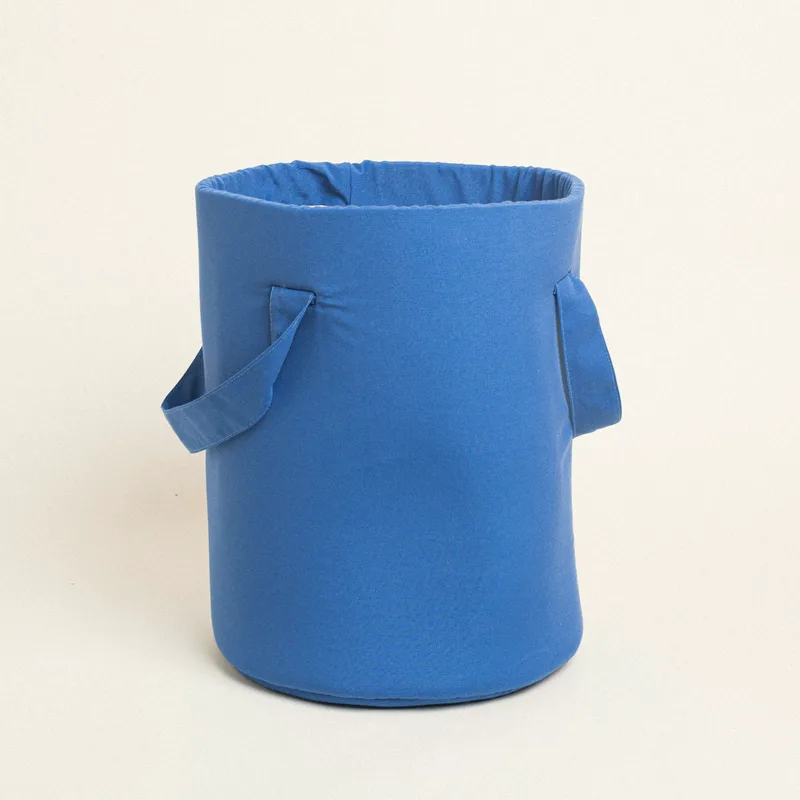 Beauty Home ΣΑΚΟΣ ΚΥΛΙΝΔΡΟΣ 43 x 30 cm ΜΟΝΟΧΡΩΜΟ PREMIUM ΜΠΛΕ ΡΟΥΑ