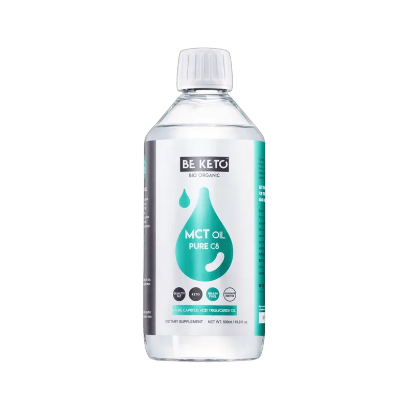Beketo Λάδι MCT Oil C8 (100% Καπρυλικό Οξύ) 500ml