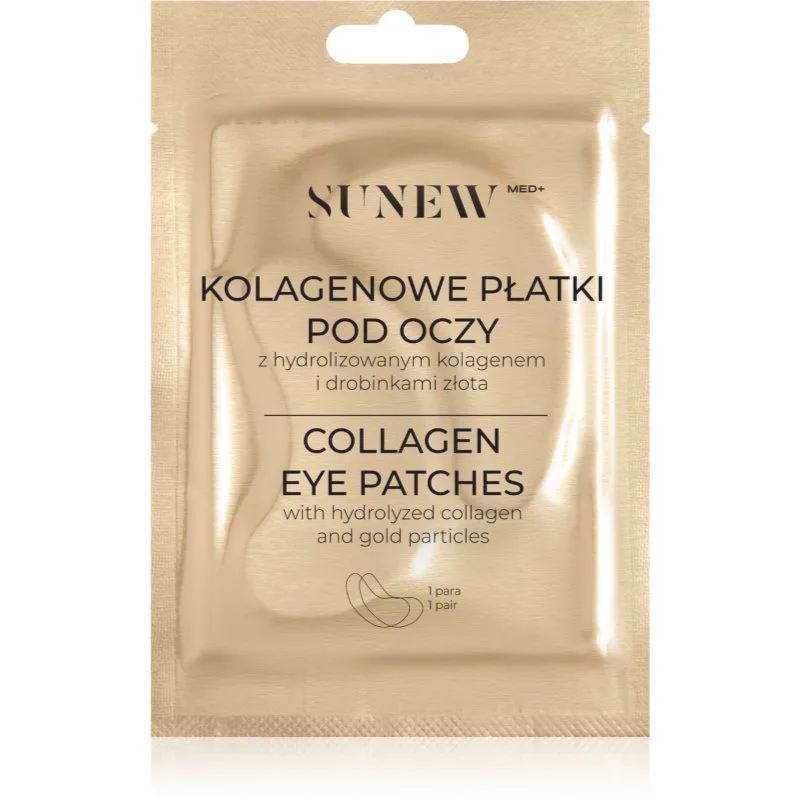 SUNEWMED+ Brightening Collagen Eye Patches τζελ μαξιλαράκια ματιών κατά της γήρανσης με κολαγόνο 2 τμχ