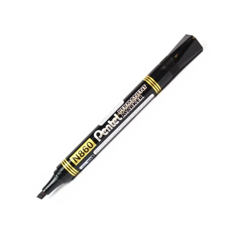PENTEL ΜΑΡΚΑΔΟΡΟΣ ΑΝΕΞΙΤΗΛΟΣ N860 ΠΛΑΚΕ ΜΥΤΗ ΜΑΥΡΟ