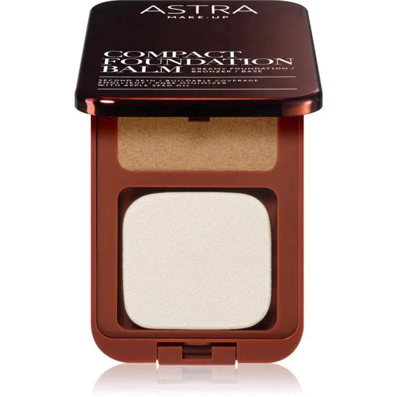 Astra Make-up Compact Foundation Balm κρεμώδες συμπαγές μεικ απ απόχρωση 04 Medium 7,5 γρ