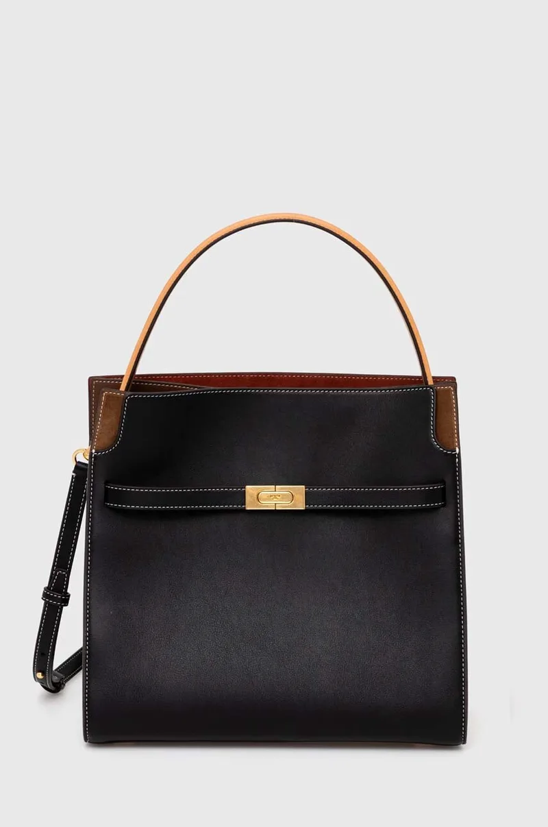 Δερμάτινη τσάντα Tory Burch CN Lee Radziwill Double Bag Lee Radziwill