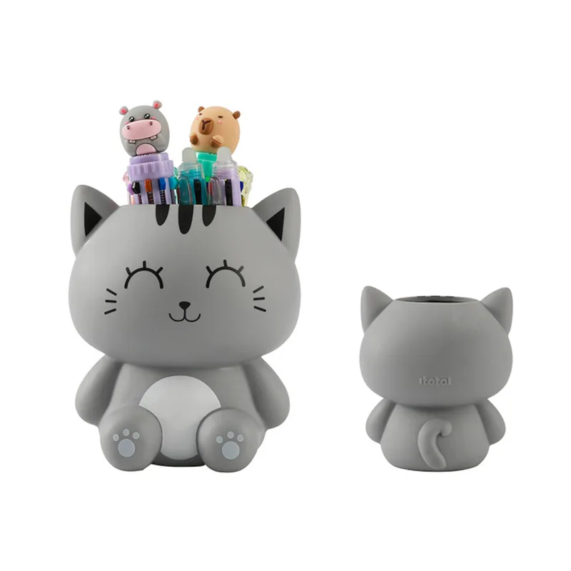 Μολυβοθήκη Παιδική i-Total Grey Cat XL3015 11,5cm