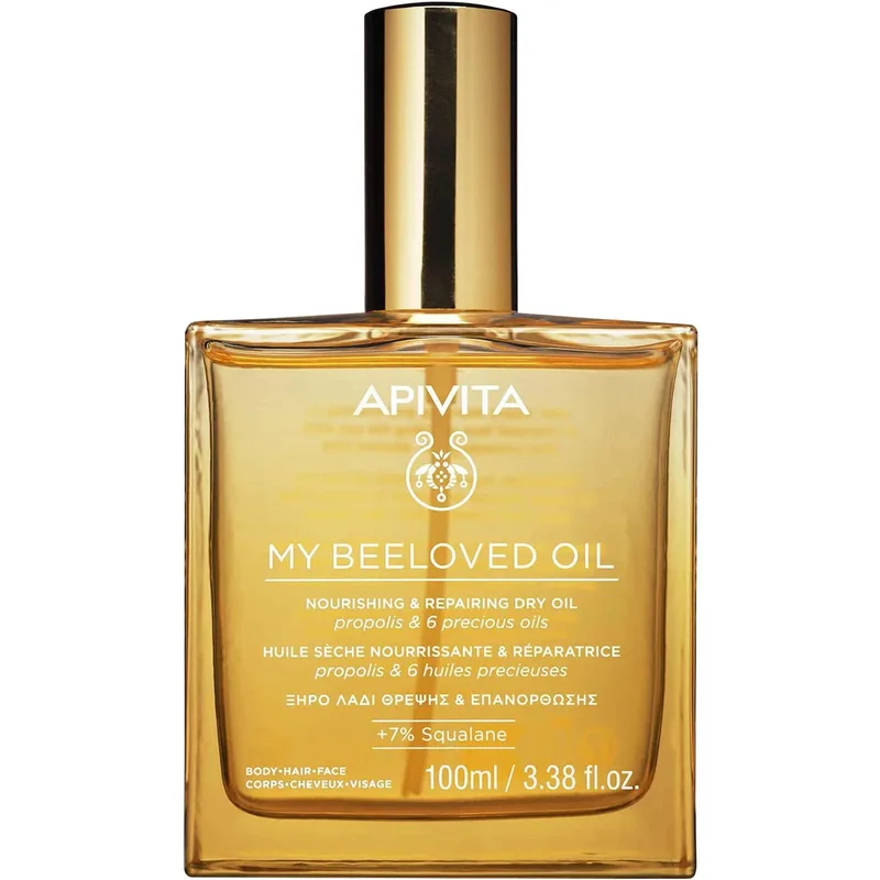 Apivita My Beeloved Oil Nourishing & Repairing Dry Oil Ξηρό Λάδι Θρέψης & Επανόρθωσης με Πρόπολη & 6 Πολύτιμα Έλαια 100ml