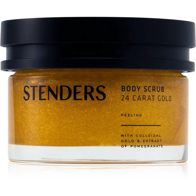STENDERS 24 Carat Χρυσό απολέπιστικό σώματος για μεταξένια επιδερμίδα με χρυσό 24 καρατίων 200 ml