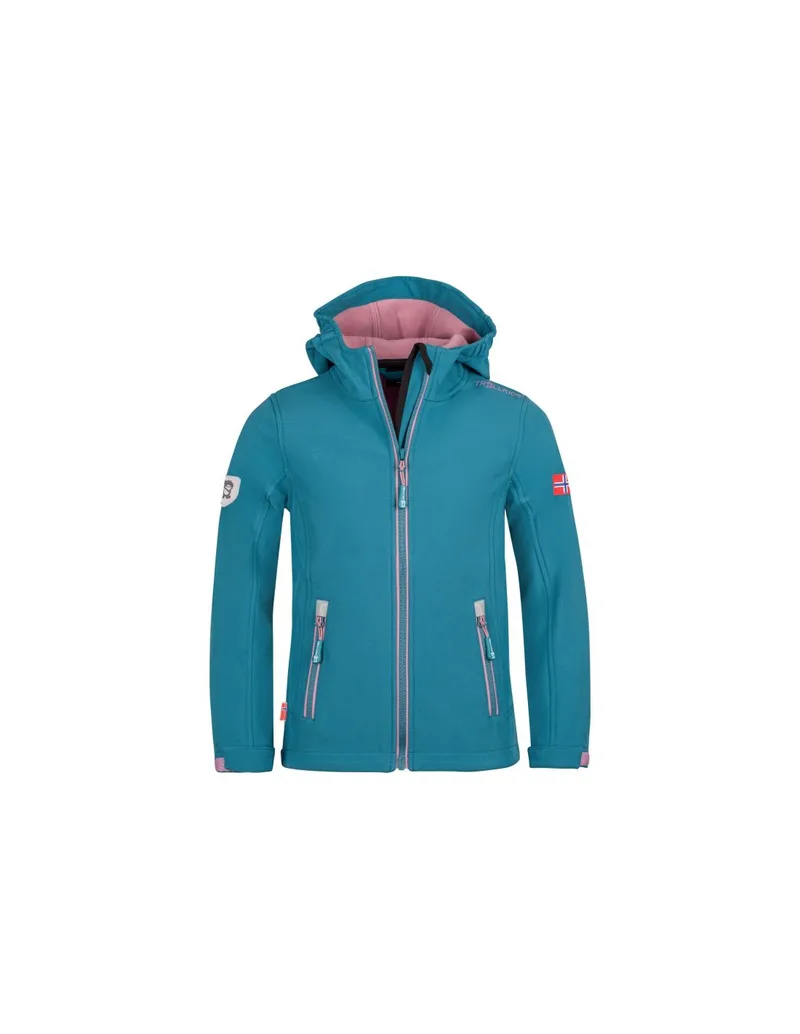 Trollkids Girls Trollfjord Jacket Jr 175334 softshell jacket