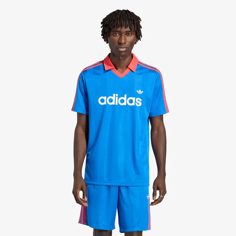 Φανελάκια adidas Archive Collar Engineered Jersey Blue M