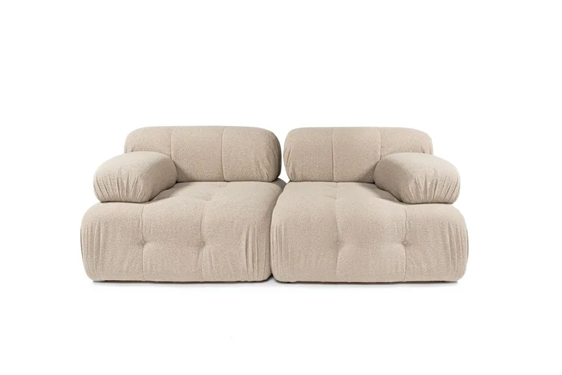 Διθέσιος Καναπές Doblo 2 Seater ( L1-1R) - Peach 560Are2156 (100x80x200)