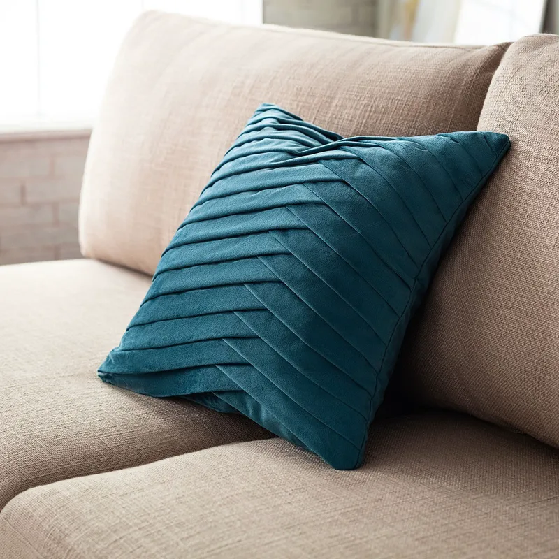 Μαξιλαροθήκη Διακόσμησης Gofis Home Milena Μπλε 635A/09 43x43