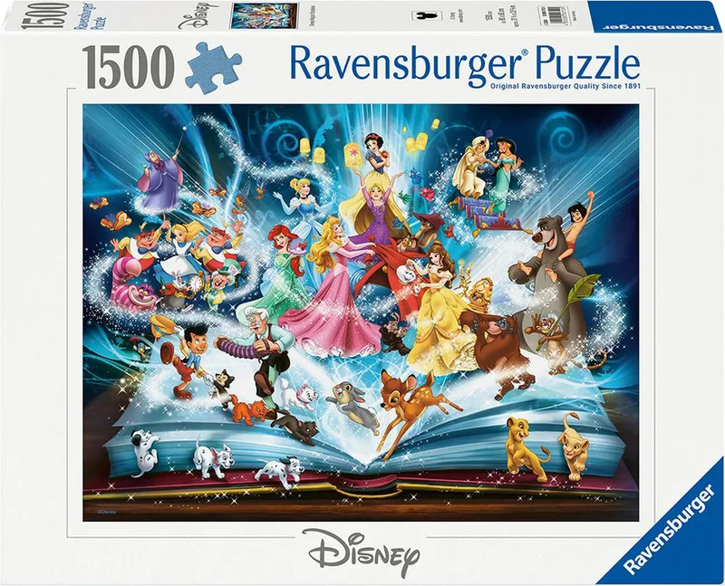 ΤΟ ΜΑΓΙΚΟ ΒΙΒΛΙΟ ΤΗΣ DISNEY RAVENSBURGER 1500 ΚΟΜΜΑΤΙΑ