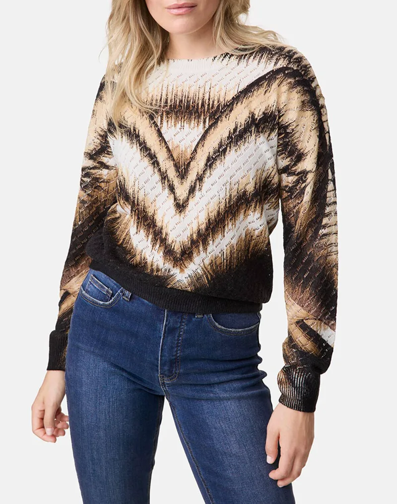 TAIFUN PULLOVER 1/1 SLEEVE 672404-15304-01102 Mixed