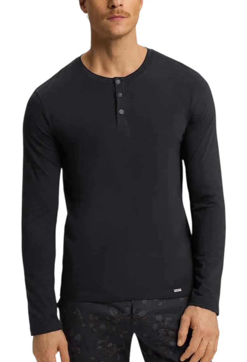 Φανελάκι Hanro Long Sleeve Shirt 074060-0924 Ανδρικό