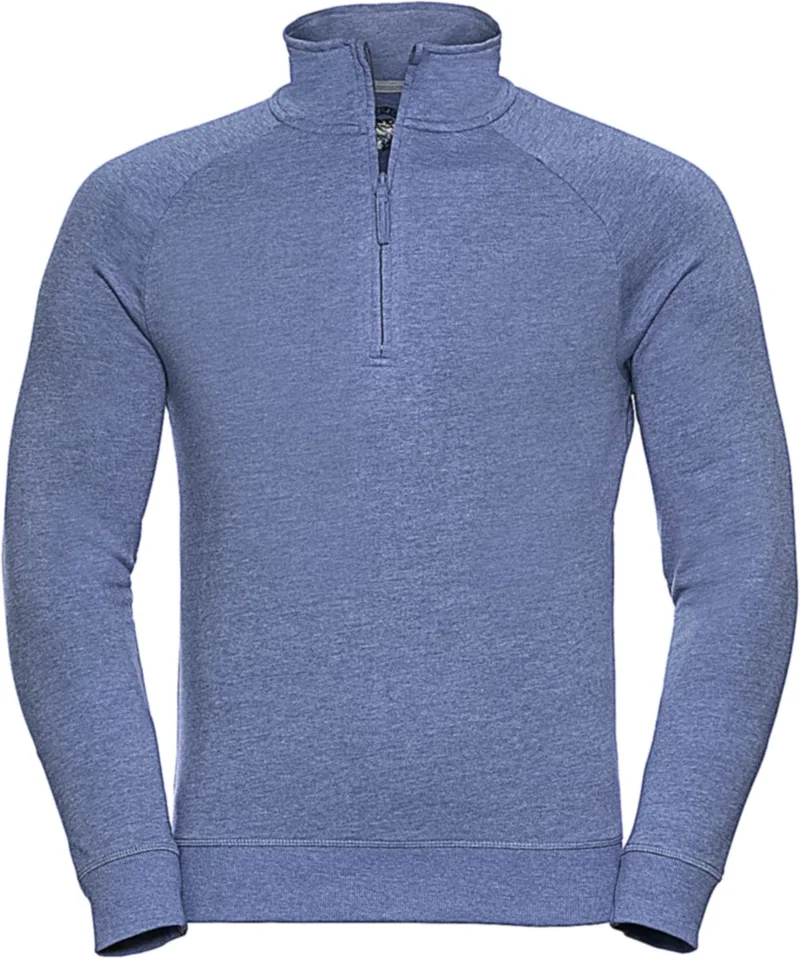 Ανδρικό Φούτερ 1/4 Zip Russell R-282M-0 Blue Marl
