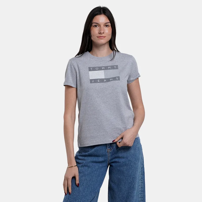 Tommy Jeans Flag Γυναικείο T-Shirt (9000263604_92641)
