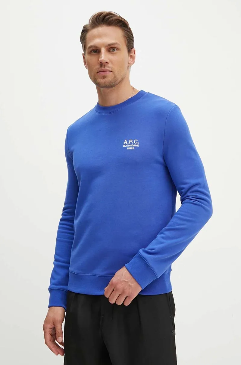Βαμβακερή μπλούζα A.P.C. sweat rider