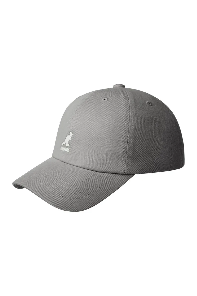 KANGOL Καπέλα Washed Baseball - GREY-K5165HT-GREY