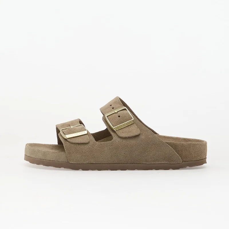 Sneakers Birkenstock Arizona Suede Leather Unisex Allover Taupe EUR 40